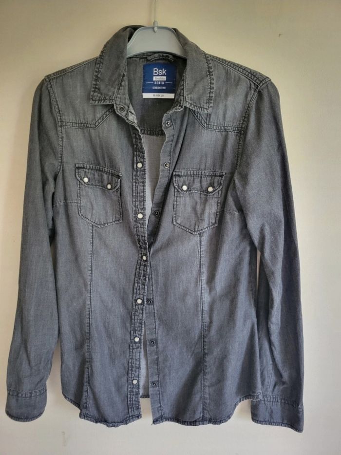 Veste effet jeans