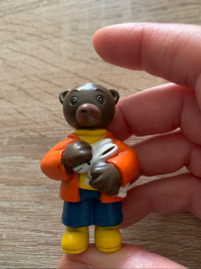 4 figurines petit ours brun les animaux - photo numéro 6