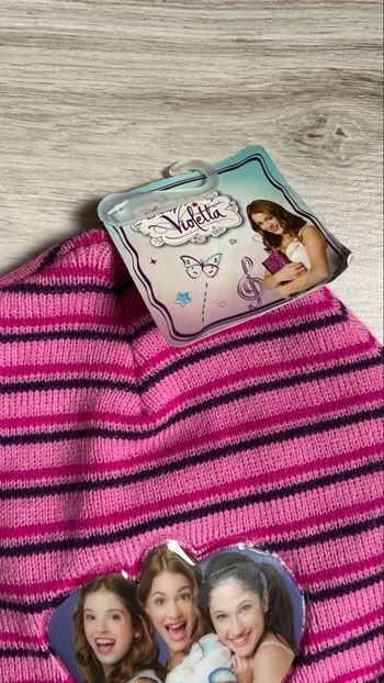 Gants/bonnet/écharpe violetta