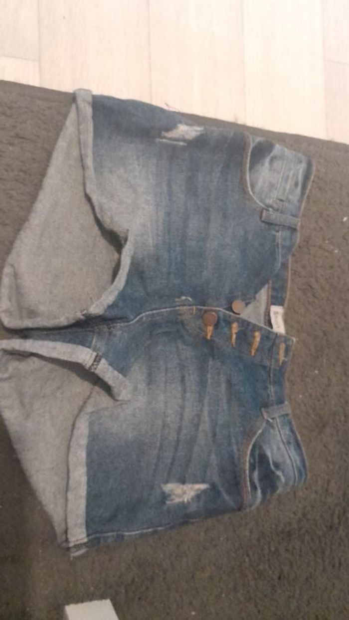 Short en jean