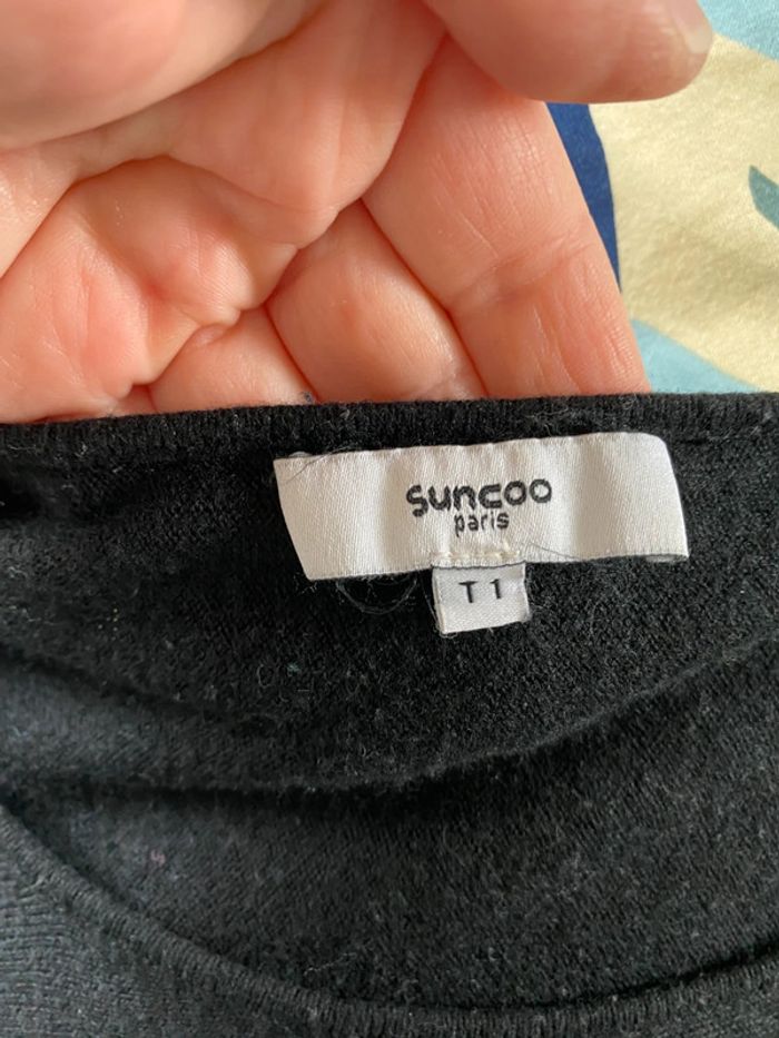 Pull noir suncoo taille 1 - photo numéro 4