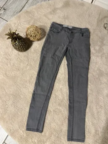 Jean slim super skinny gris 38/M