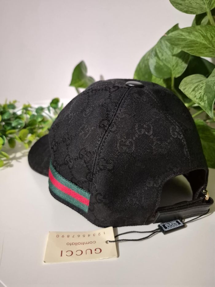 Casquette Gucci classique noire - photo numéro 2