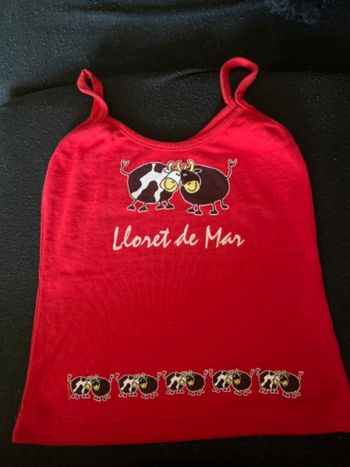 Débardeur avec motif, vache 🐮