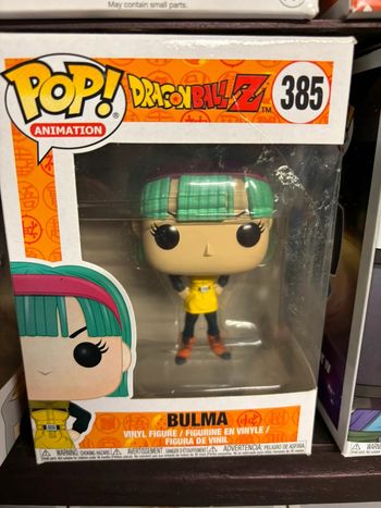 Funko Pop Dragon Ball Z : Bulma #385
