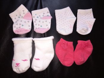Lot de 4 paires de chaussettes taille 15-17