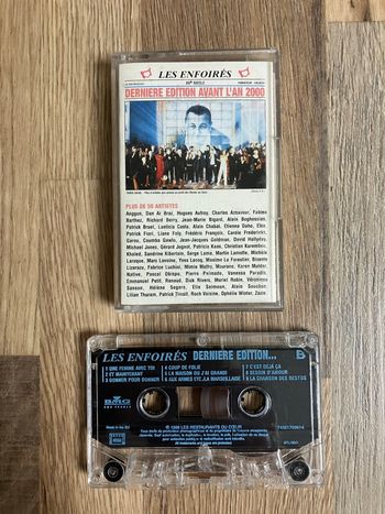 Cassette audio-Les enfoirés-Dernière édition avant l’an 2000