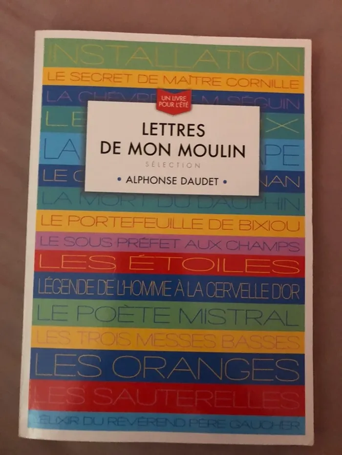 lettres de mon moulin Alphonse Daudet