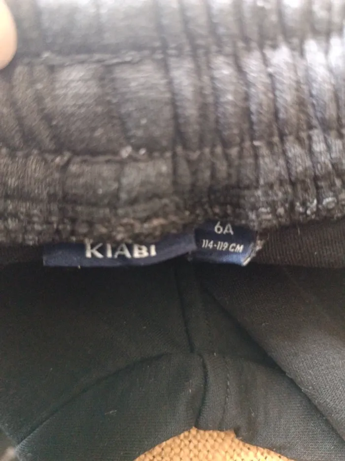 Pantalon jogging noir Kiabi 6A - photo numéro 3