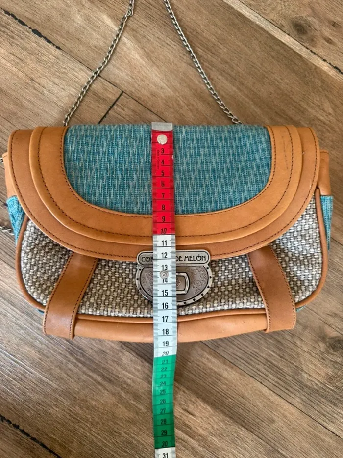 Sac bandoulière chaîne Corazón de Melón - photo numéro 7