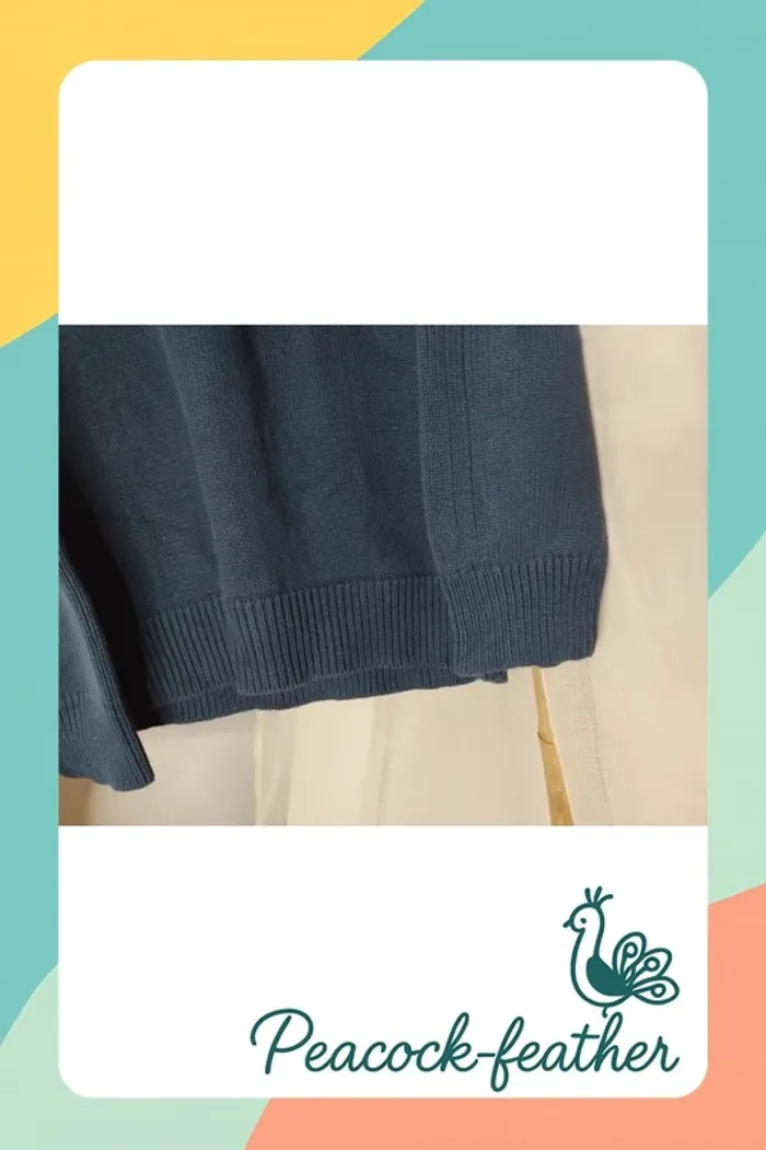 Pull bleu xxl/44 owk homme - photo numéro 4