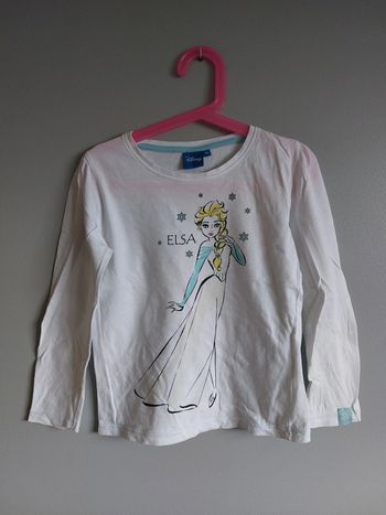Tee-shirt Reine des Neiges 6 ans