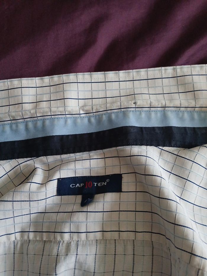 Chemisette à rayures bleu taille 6 - photo numéro 6