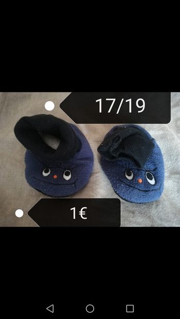 Chausson Taille 17/19