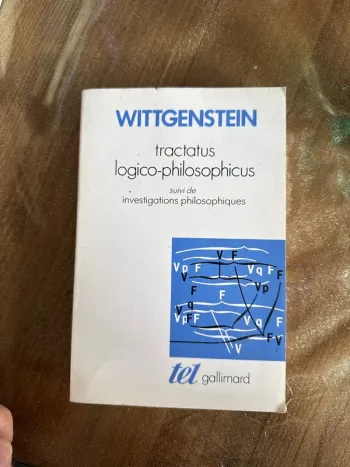 Livre tractatus logico-philosophicus