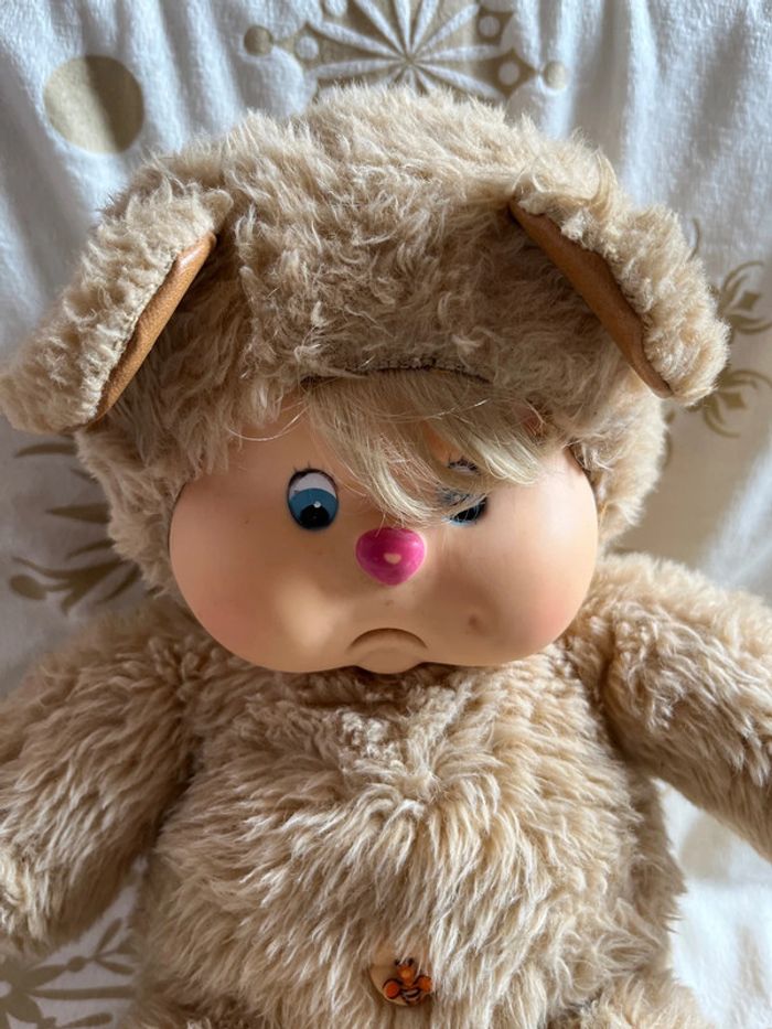 Peluche Ours Nombrilou Poupée Ajena Édition Limitée Nounours Ourson Vintage - photo numéro 3