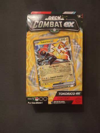 Deck combat ex pokémon tokorico ex neuf