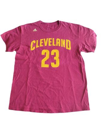T-shirt vintage NBA Cleveland James | Adidas | L