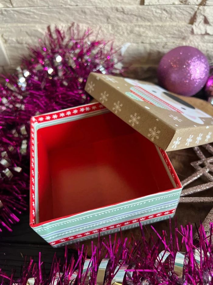 Boîte à cadeau - Ours de Noel - NEUVE - photo numéro 2