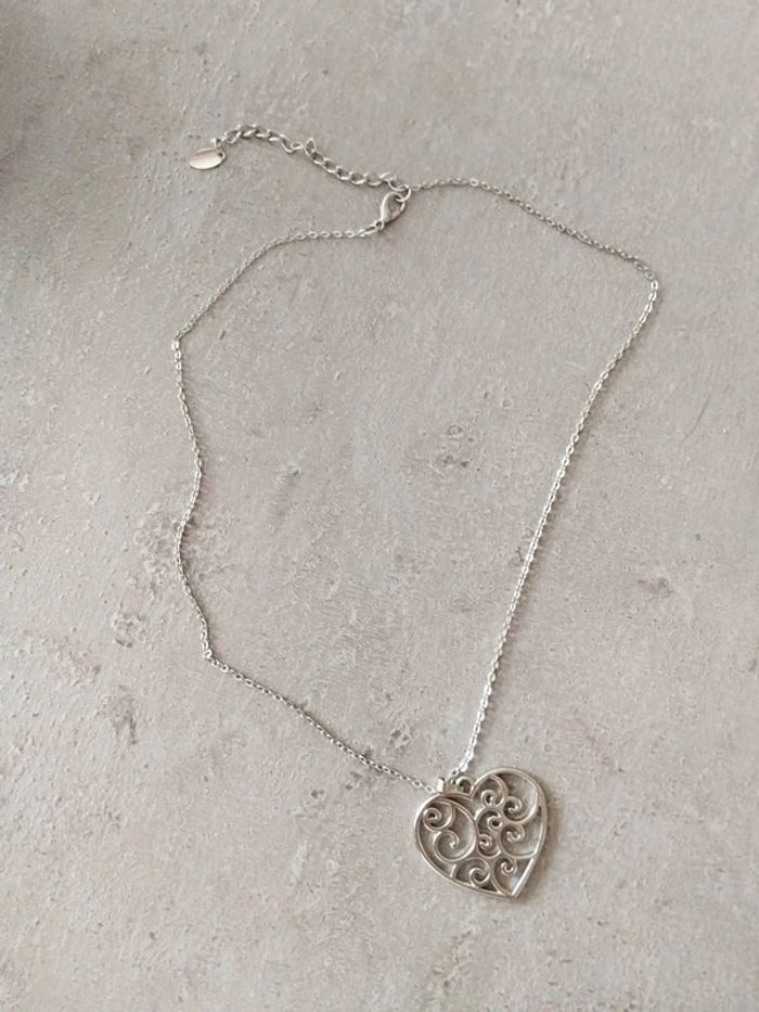 Collier en acier femme