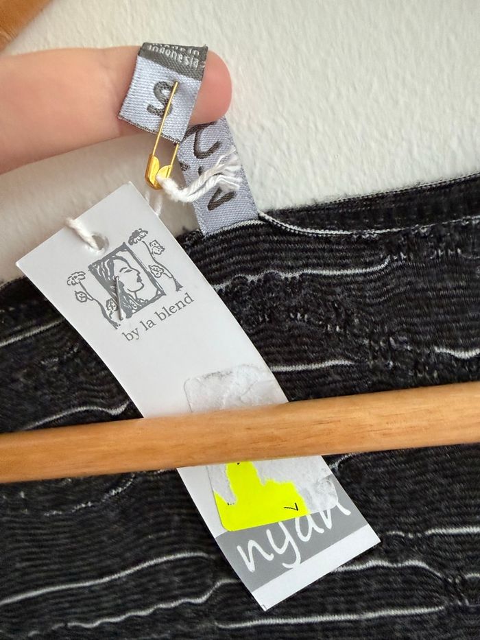 Robe midi grise vintage taille 36 S - photo numéro 6