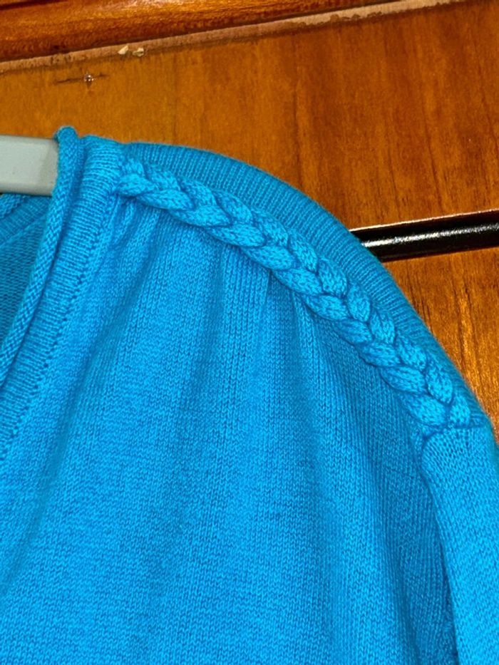 Pull turquoise 42 Mer du Nord - photo numéro 3