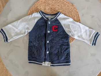 Veste matelassée 24 mois garçon