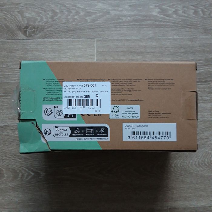 Jouet set du pique-nique Vertbaudet NEUF - photo numéro 2