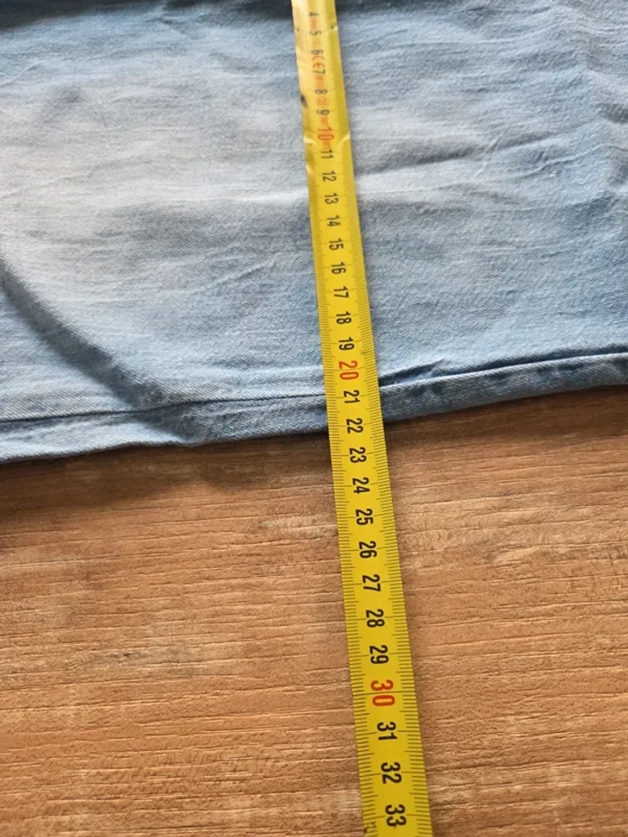 👖 Jeans W27 | Tfr 36/38 Le temps des cerises effet délavé taille 27 - photo numéro 13
