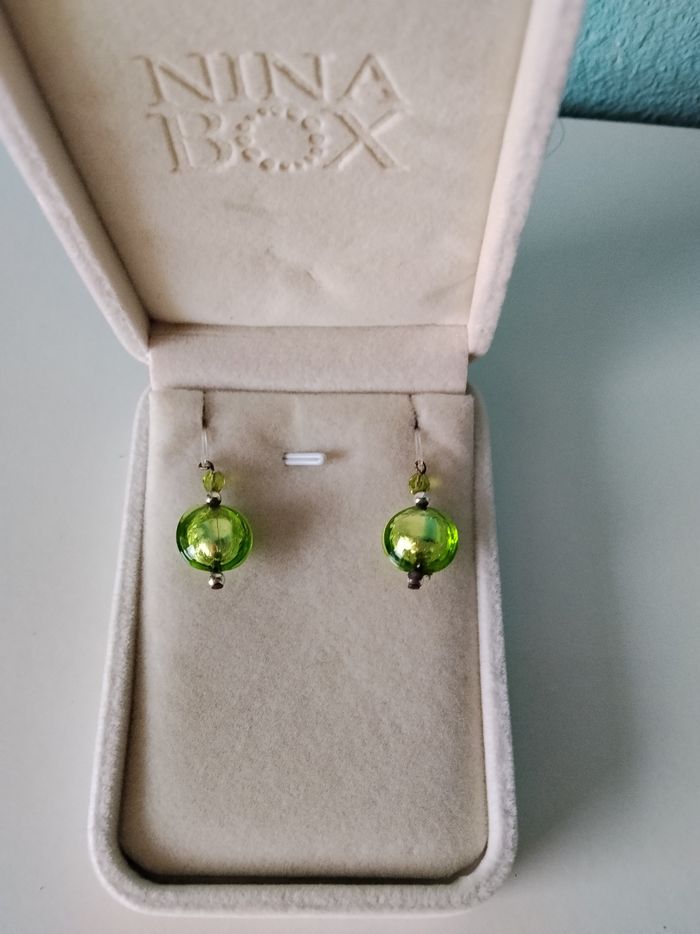 Boucles d'oreilles métallisé - photo numéro 2