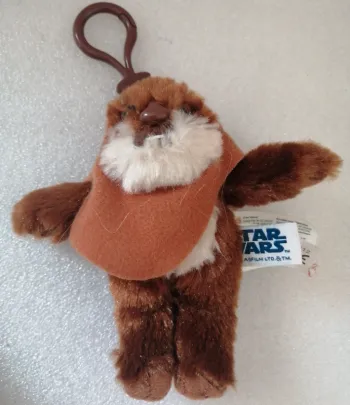 peluche porte clef ewok star wars