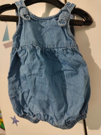 Salopette short bébé