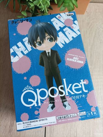 Figurine Aki Hayakawa Chainsaw Man banpresto qposket Bandai Namco 