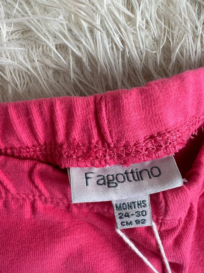 Pantalon rose fushia taille 24-30 mois Fagottino - photo numéro 2
