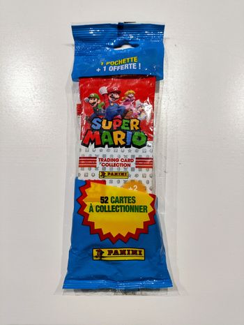 2X 2022 Panini Super Mario Trading Cards Collection Booster Value Pack 26 cartes TCC
