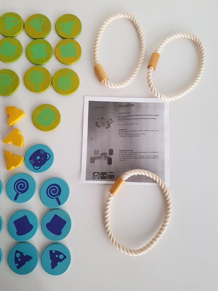 Maselino jeu de société en bambou Janod, Hape - photo numéro 14