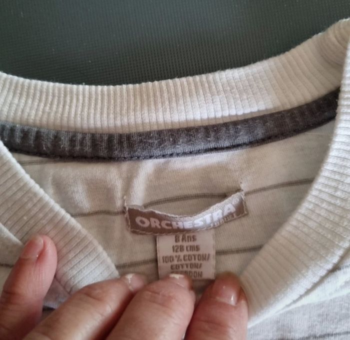 Tshirt manches courtes 8ans - photo numéro 2