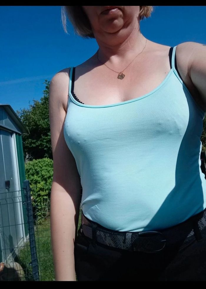 🟣 Lot de 2 tops Taille 40 🟣 - photo numéro 3