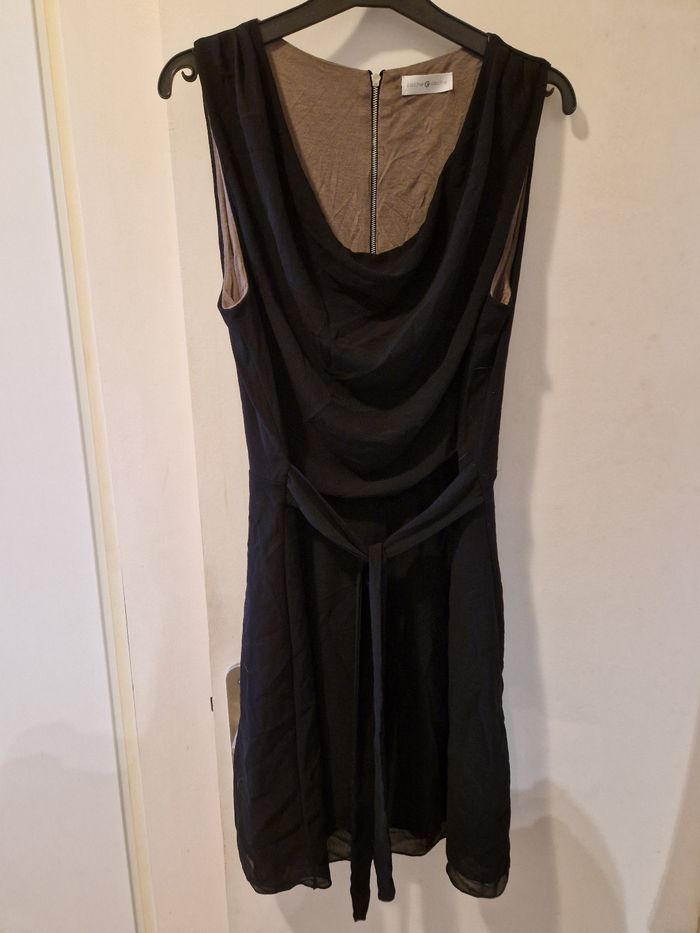 Robe noir cache cache taille 38