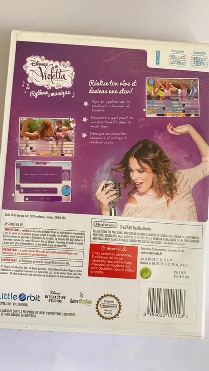 Disney violetta wii - photo numéro 4