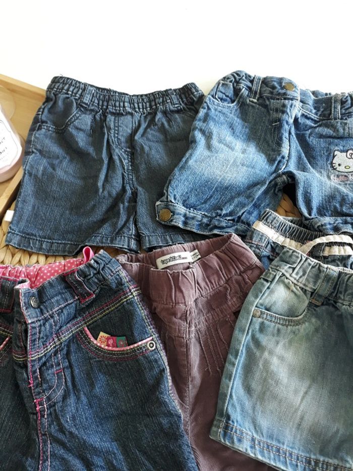 Lot de short et jeans taille 6 mois💞🌿 - photo numéro 3
