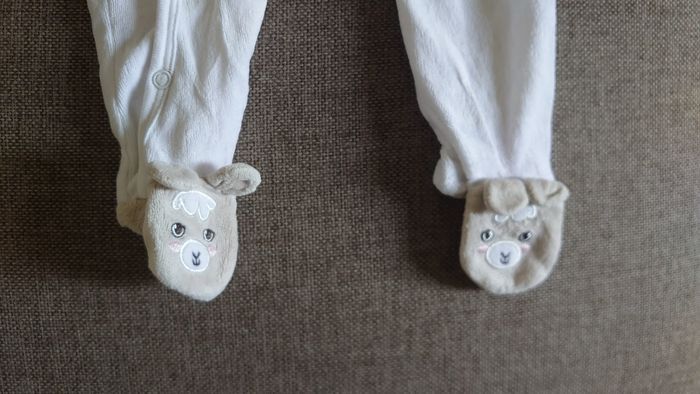 Pyjama bébé mouton H&M - photo numéro 4