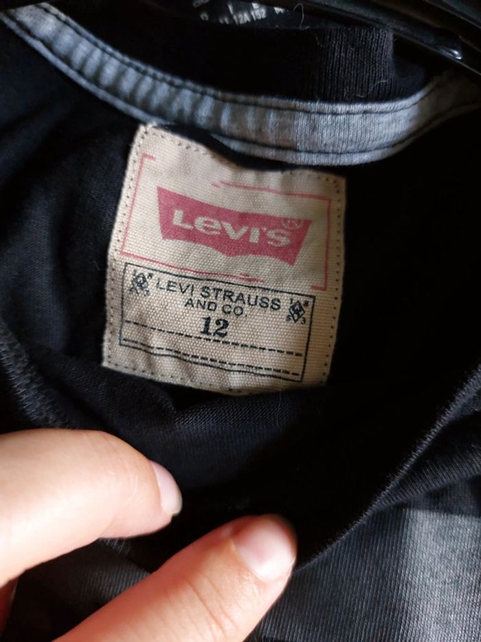 Tee-shirt ML levis 12 ans - photo numéro 3