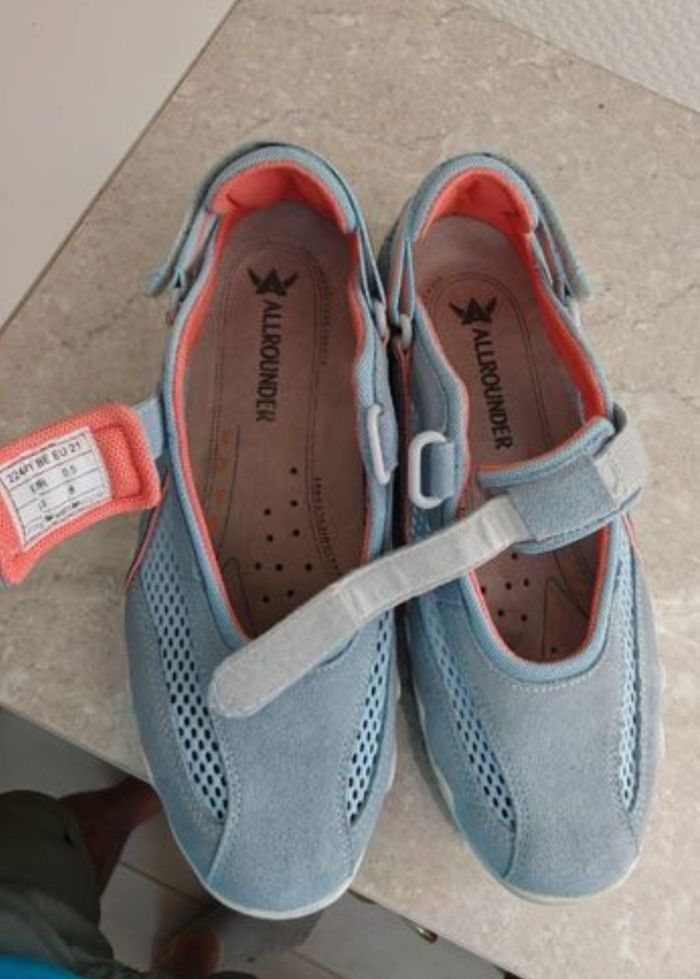 Basket respirante bi-matiere Allrounder/Mephisto taille 38 état proche du neuf - photo numéro 3