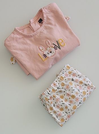 Ensemble été bébé, 9 mois, Sucre d'Orge
