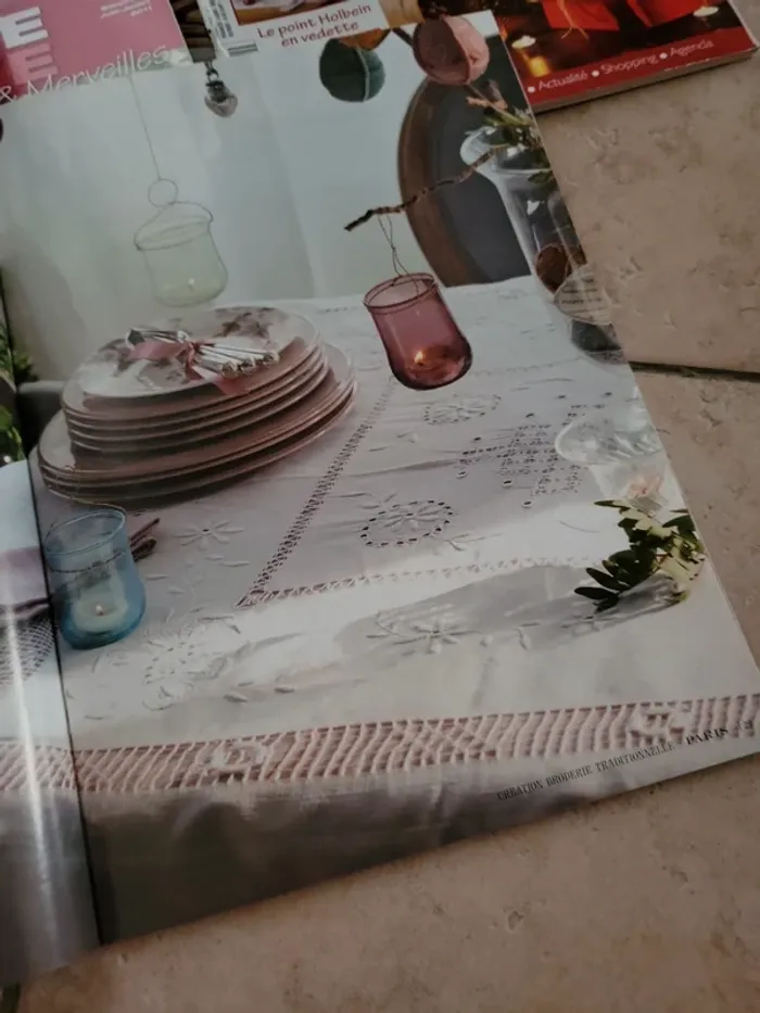 Lot de 7 revues de broderie - photo numéro 11