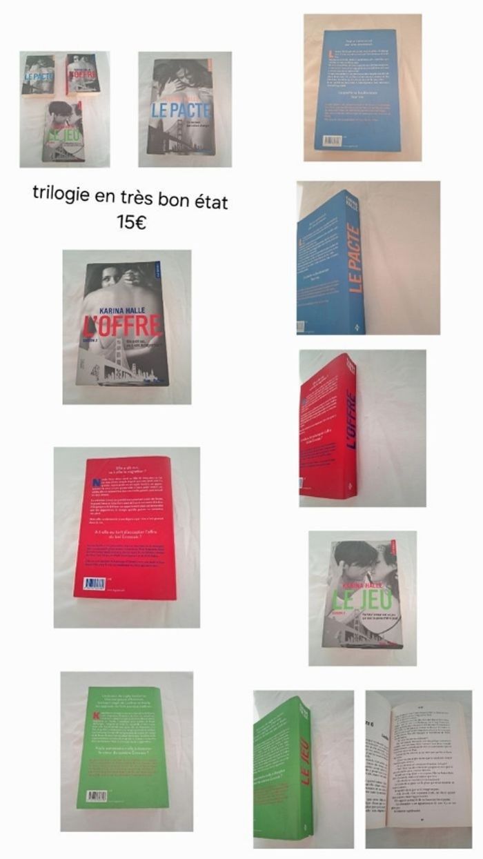 Lot livres New romance - photo numéro 4