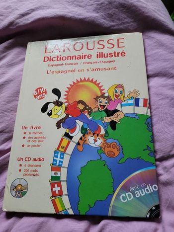 Larousse dictionnaire illustre espagnol francais
