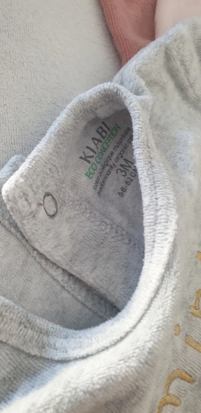 Lot de 3 grenouillères 3 mois - photo numéro 3