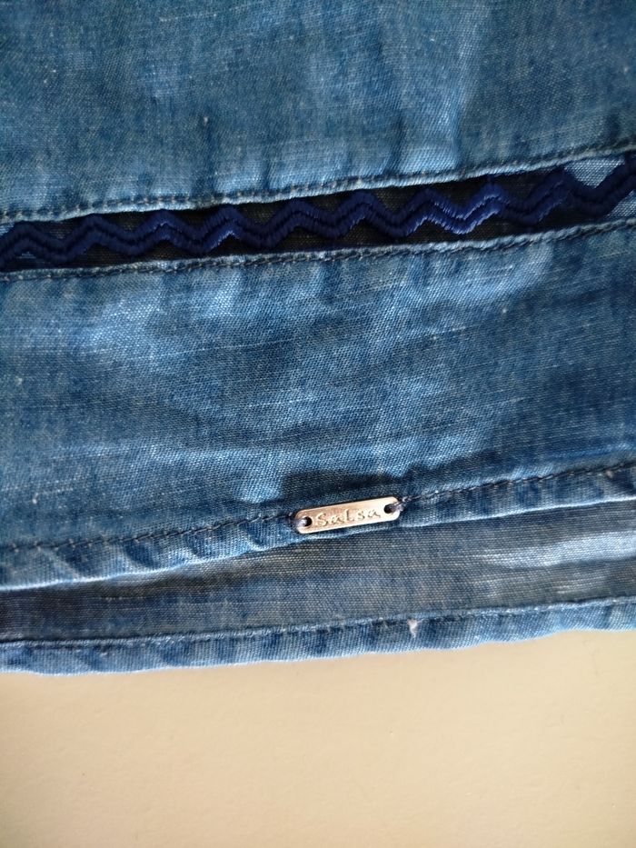 Petit haut jean Salsa XS - photo numéro 5